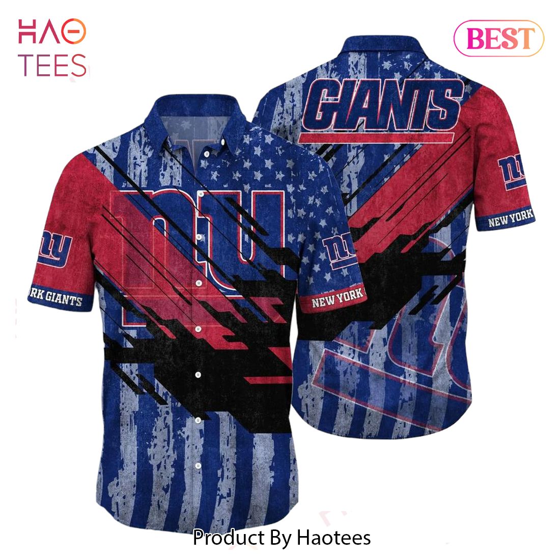 BEST New York Giants NFL Football Hawaiian Shirt Short American Flag Print This Summer Gift For Fans Hot Trend 2023 BEST New York Giants NFL Football Hawaiian Shirt Short American Flag Print This Summer Gift For Fans Hot Trend 2023