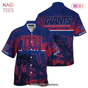 BEST New York Giants NFL Hawaiian Shirt Style Tropical Pattern Hot Trending Summer For Awesome Fans Hot Trend 2023