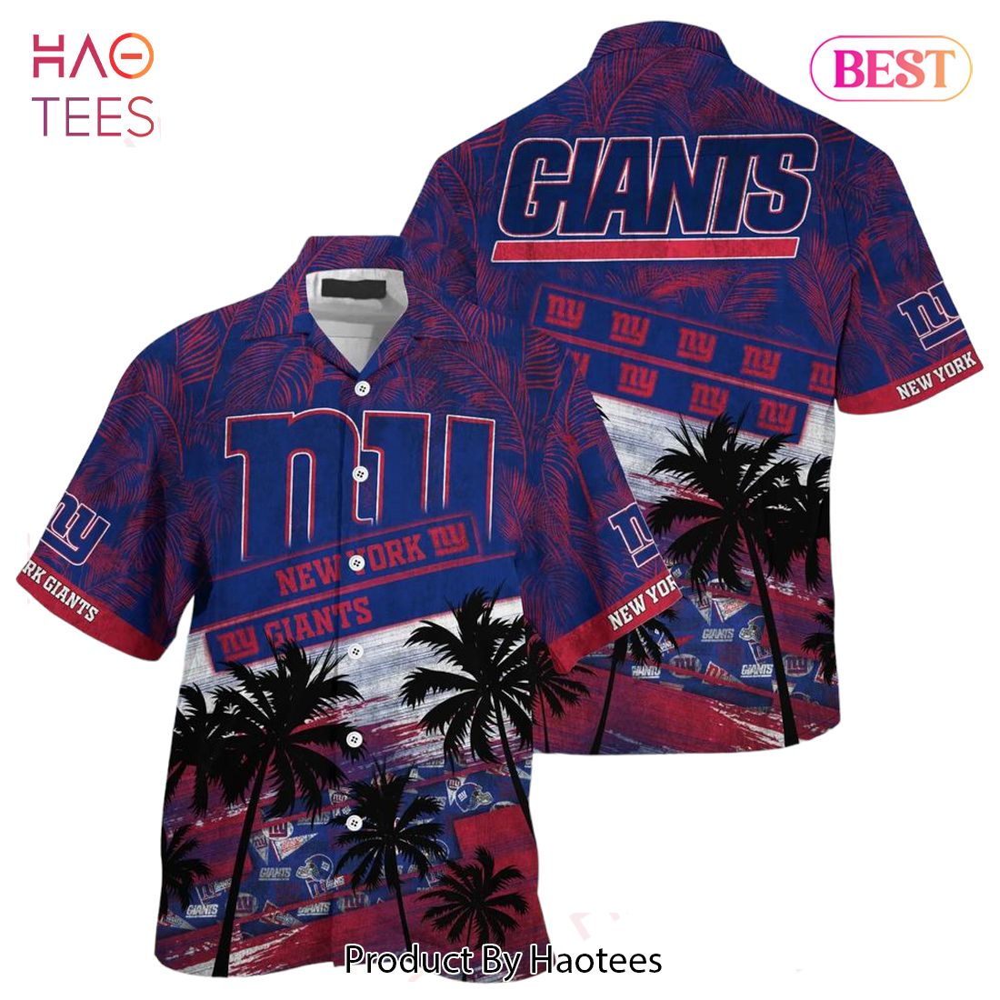 New York Giants Hawaiian Shirt, Hawaiian Shirts For Men,Aloha