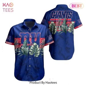 BEST New York Giants NFL Hawaiian Shirt Tropical Pattern Graphic Gift For Fan NFL Enthusiast Hot Trend 2023