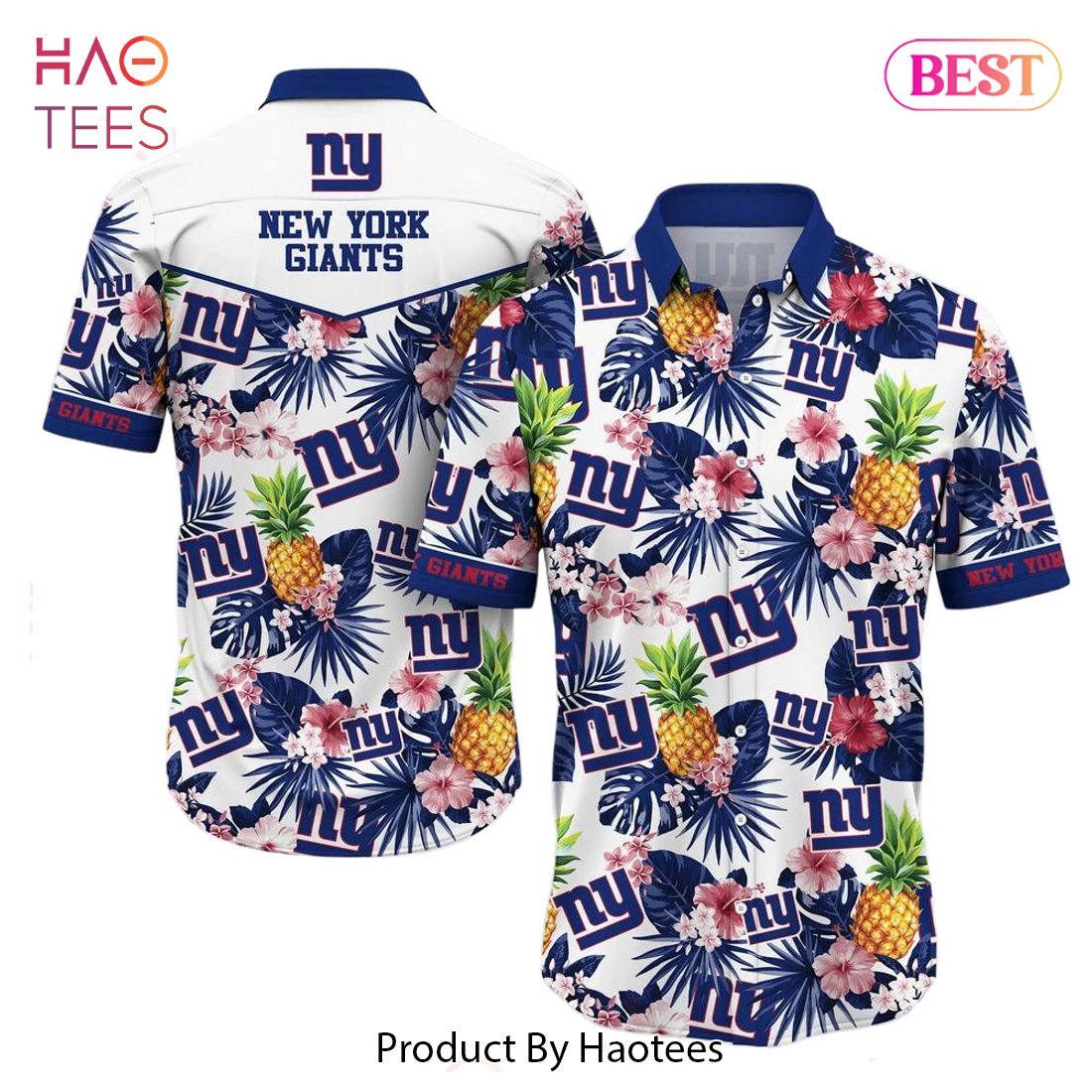 BEST New York Giants NFL Hawaiian Shirt Tropical Pattern Graphic Hawaii Shirt For Fan Ever Hot Trend 2023 BEST New York Giants NFL Hawaiian Shirt Tropical Pattern Graphic Hawaii Shirt For Fan Ever Hot Trend 2023