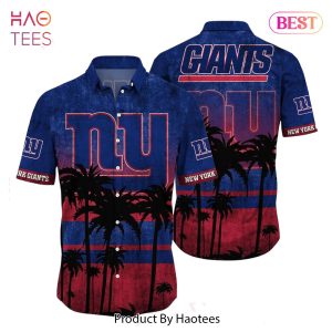 BEST New York Giants NFL Hawaiian Shirt Tropical Pattern Graphic New Collection Summer Gift For Fan NFL Hot Trend 2023