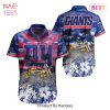 BEST New York Giants NFL Summer Hawaiian Shirt Tropical Pattern Graphic For Sports Enthusiast Hot Trend 2023