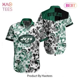 BEST New York Jets NFL Beach Shirt Graphic Floral Pattern Print This Summer Hawaiian Shirt Hot Trend 2023