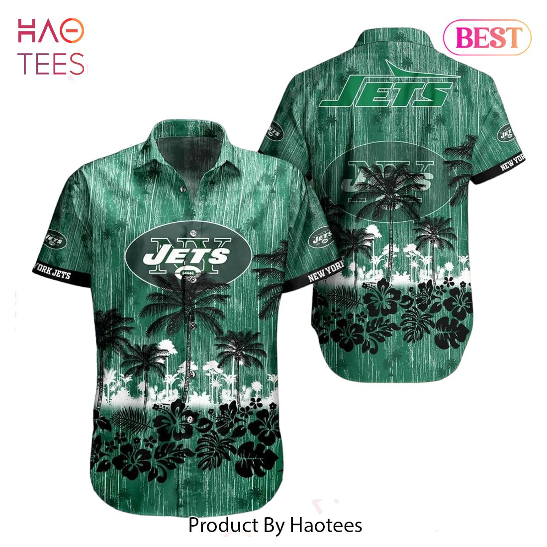 New York Jets NFL Style 9 Summer 3D Hawaiian Shirt And Shorts For