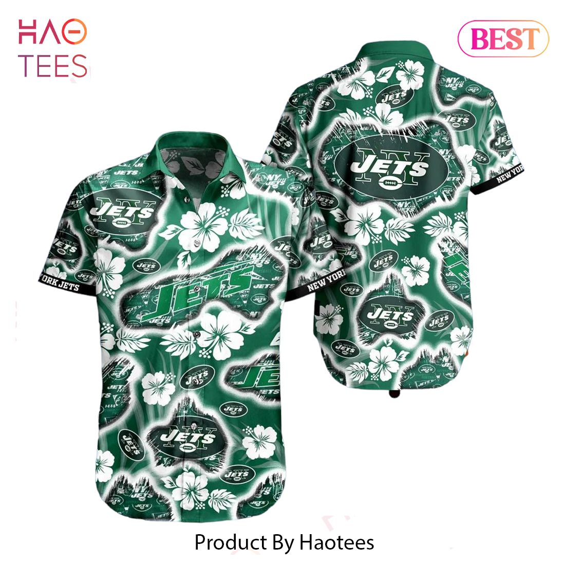 BEST New York Jets NFL Hawaii Shirt Graphic Floral Printed This
