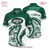 BEST New York Jets NFL Hawaii Shirt Graphic Tropical Pattern Short Sleeve Hot Summer Hot Trend 2023