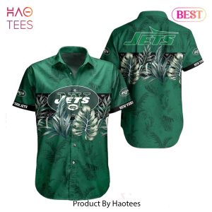 BEST New York Jets NFL Hawaiian Shirt Tropical Pattern Graphic Gift For Fan NFL Enthusiast Hot Trend 2023