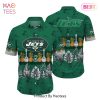 BEST New York Jets NFL Hawaiian Shirt Tropical Pattern New Trend Summer For Sports Football Fans Hot Trend 2023