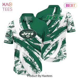 BEST New York Jets NFL Hawaiian Shirt Tropical Pattern New Trend Summer For Sports Football Fans Hot Trend 2023