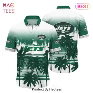 BEST New York Jets NFL Summer Hawaiian Shirt Tropical Pattern Graphic For Sports Enthusiast Hot Trend 2023