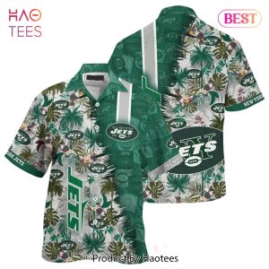 BEST New York Jets NFL Team Football Beach Shirt Summer Button Down Hawaiian Shirt Fan Ever Hot Trend 2023