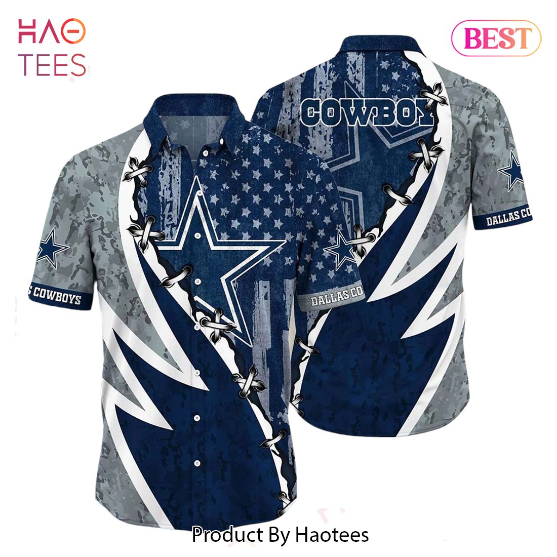 BEST NFL Dallas CowboysHawaiian Shirt Graphic American Flag Print This Summer Gift For Fans Hot Trend 2023 BEST NFL Dallas CowboysHawaiian Shirt Graphic American Flag Print This Summer Gift For Fans Hot Trend 2023