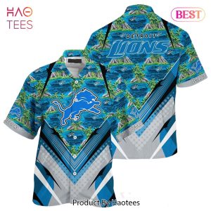 BEST NFL Detroit Lions Team Beach Shirt For Sports Buccaneers Fans Hawaiian Shirt Hot Trend 2023