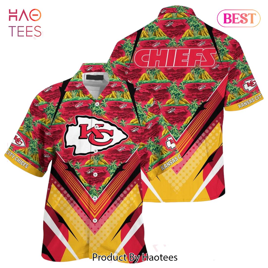 Kansas City Chiefs Nfl Hawaiian Shirt - Hot Sale 2023