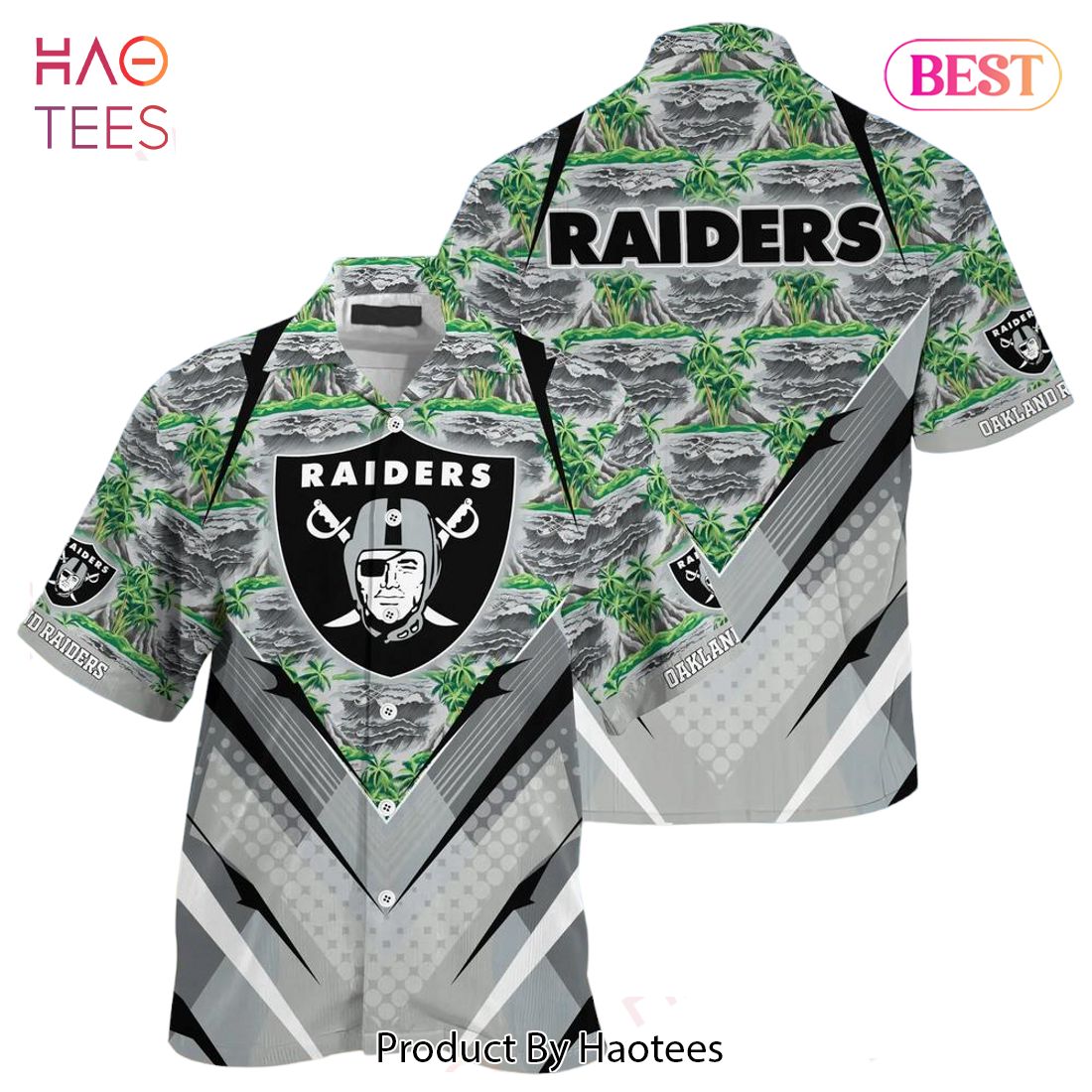 NFL Las Vegas Raiders -Metalica-Hawaii Shirt And Short