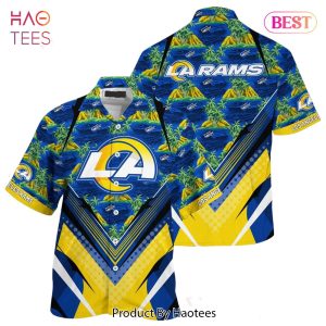 BEST NFL Los Angeles Rams Team Beach Shirt For Sports Rams Fans Hawaiian Shirt Hot Trend 2023