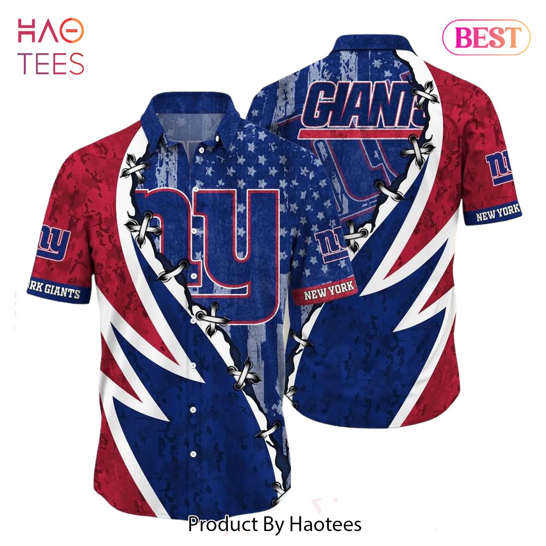 BEST NFL New York Giants Hawaiian Shirt Graphic American Flag Print This Summer Gift For Fans Hot Trend 2023 BEST NFL New York Giants Hawaiian Shirt Graphic American Flag Print This Summer Gift For Fans Hot Trend 2023