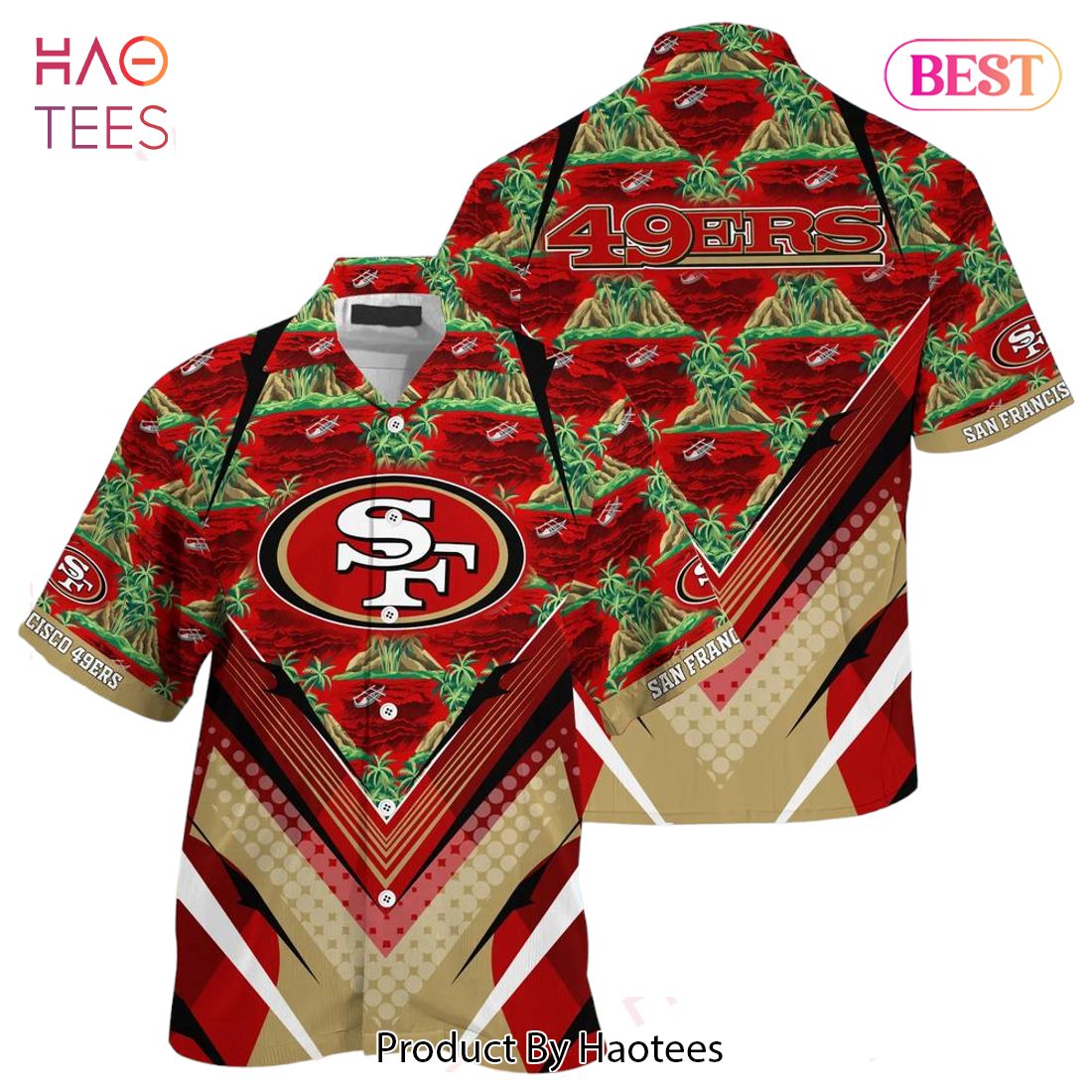 BEST NFL San Francisco 49ers Team Beach Shirt For Sports 49ers