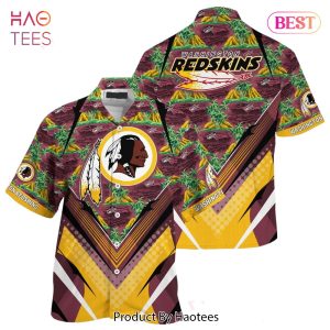 BEST NFL Washington Redskins Team Beach Shirt For Sports Redskins Fans Hawaiian Shirt Hot Trend 2023