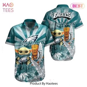 BEST Philadelphia Eagles NFL Baby Yoda Hawaiian Shirt Style Summer Trending For Men Women Hot Trend 2023