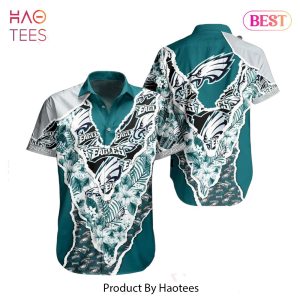 BEST Philadelphia Eagles NFL Hawaii Shirt Graphic Floral Pattern This Summer Meaningful Gifts For Fans Hot Trend 2023