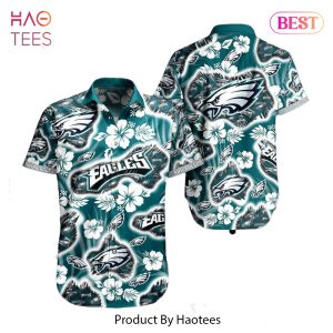 BEST Philadelphia Eagles NFL Hawaii Shirt Graphic Floral Printed This Summer Beach Shirt For Fans Hot Trend 2023