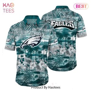 BEST Philadelphia Eagles NFL Hawaiian Shirt Style Tropical Pattern Summer For Awesome Fans Hot Trend 2023