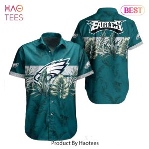 BEST Philadelphia Eagles NFL Hawaiian Shirt Tropical Pattern Graphic Gift For Fan NFL Enthusiast Hot Trend 2023