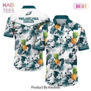BEST Philadelphia Eagles NFL Hawaiian Shirt Tropical Pattern Graphic Hawaii Shirt For Fan Ever Hot Trend 2023