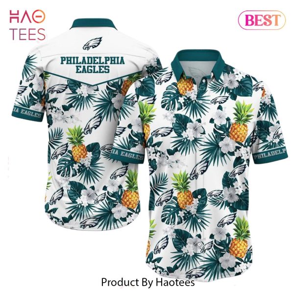 BEST Philadelphia Eagles NFL Hawaiian Shirt Tropical Pattern Graphic Hawaii Shirt For Fan Ever Hot Trend 2023