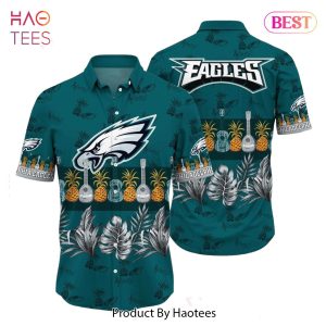 BEST Philadelphia Eagles NFL Hawaiian Shirt Tropical Pattern Graphic Trends Summer Gift For Fan NFL Hot Trend 2023