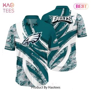 BEST Philadelphia Eagles NFL Hawaiian Shirt Tropical Pattern New Trend Summer For Sports Football Fans Hot Trend 2023