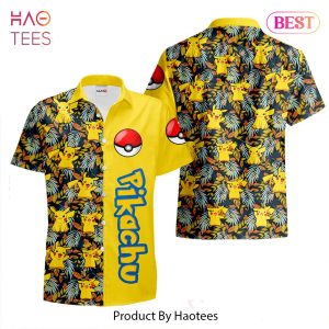 BEST Pikachu Hawaiian Shirts Custom Anime Merch Clothes for Men Women Hot Trend 2023