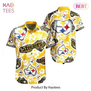 BEST Pittsburgh Steelers NFL Hawaii Shirt Graphic Floral Printed This Summer Beach Shirt For Fans Hot Trend 2023