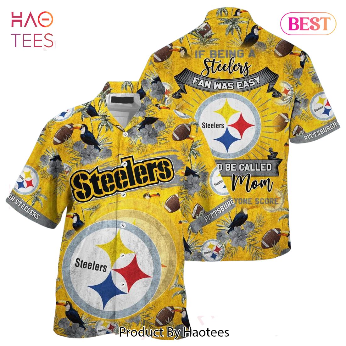 BEST NFL Pittsburgh Steelers Team Beach Shirt For Sports Steelers Fans  Hawaiian Shirt Hot Trend 2023