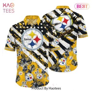 BEST Pittsburgh Steelers NFL Hawaiian Shirt Floral Print American Flag Beach Shirt Short Style Summer Hot Trend 2023
