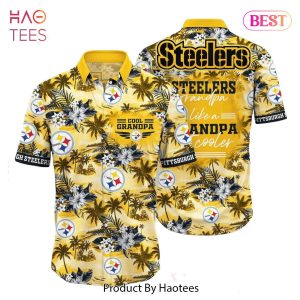 BEST Pittsburgh Steelers NFL Hawaiian Shirt For Grandparent New Trending Beach Shirt Hot Trend 2023
