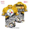 BEST Pittsburgh Steelers NFL Hawaiian Shirt Skull Printed 3D New Trend Summer For Fans Hot Trend 2023