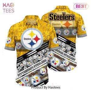 BEST Pittsburgh Steelers NFL Hawaiian Shirt Graphic Tropical Pattern 3D Printed Beach Shirt Summer Gift For Fans Hot Trend 2023