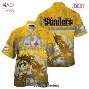 BEST Pittsburgh Steelers NFL Hawaiian Shirt Style Tropical Pattern Hot Trending Summer For Awesome Fans Hot Trend 2023