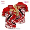 BEST San Francisco 49ers NFL Hawaii Shirt Graphic Tropical Pattern Short Sleeve Hot Summer Hot Trend 2023