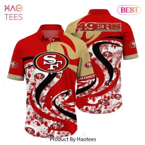 BEST San Francisco 49ers NFL Hawaii Shirt Tropical Pattern Graphic This Summer Gift For Fan NFL Hot Trend 2023