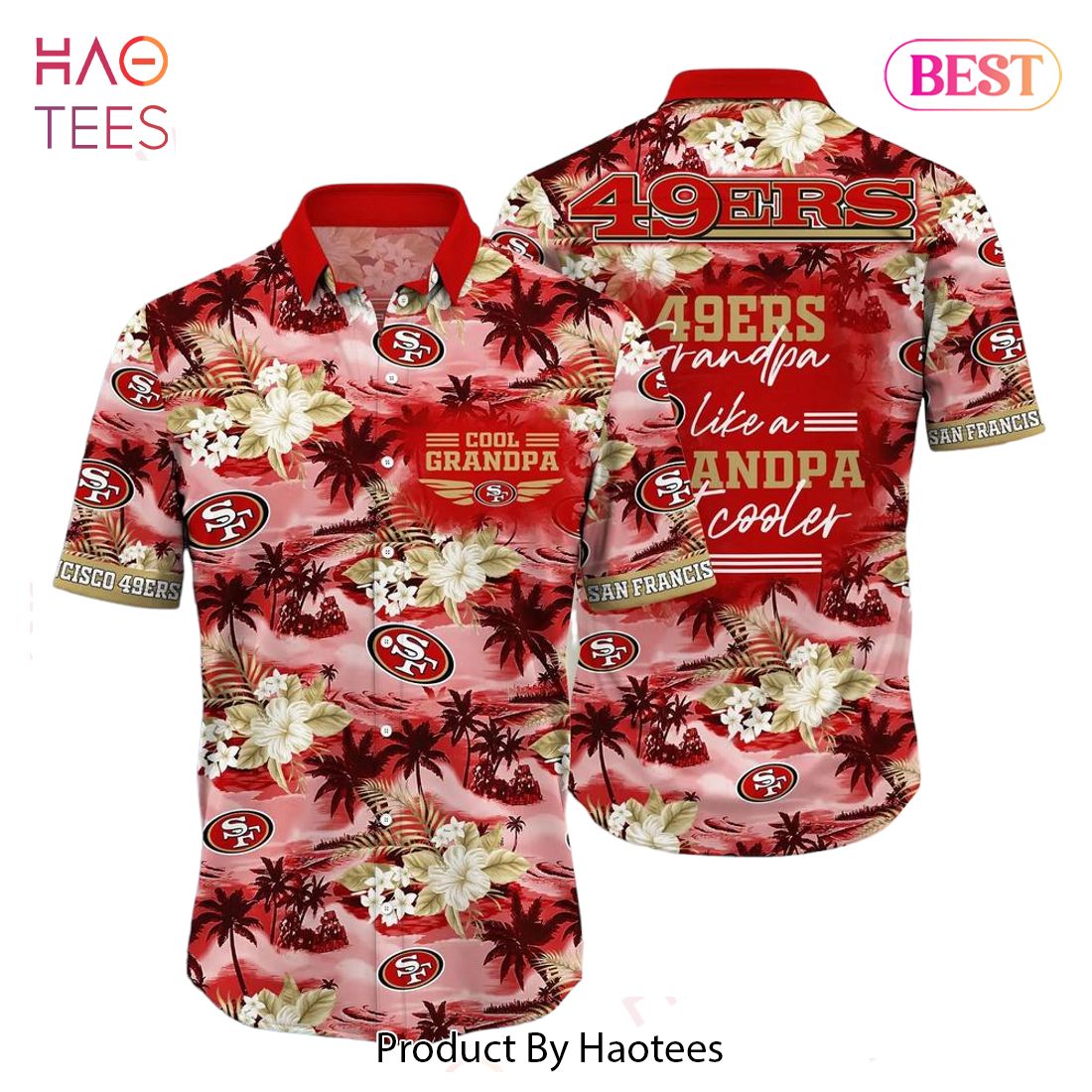 San Francisco 49ers NFL Hawaiian Shirt Trending Beach Shirt For