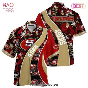 BEST San Francisco 49ers NFL Hawaiian Shirt With Tropical Pattern For Your Loved Ones Hot Trend 2023