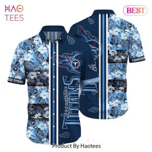 BEST Tennessee Titans NFL Graphic Tropical Pattern Hawaiian Shirt 3D Printed Beach Shirt Summer Gift For Fans Hot Trend 2023
