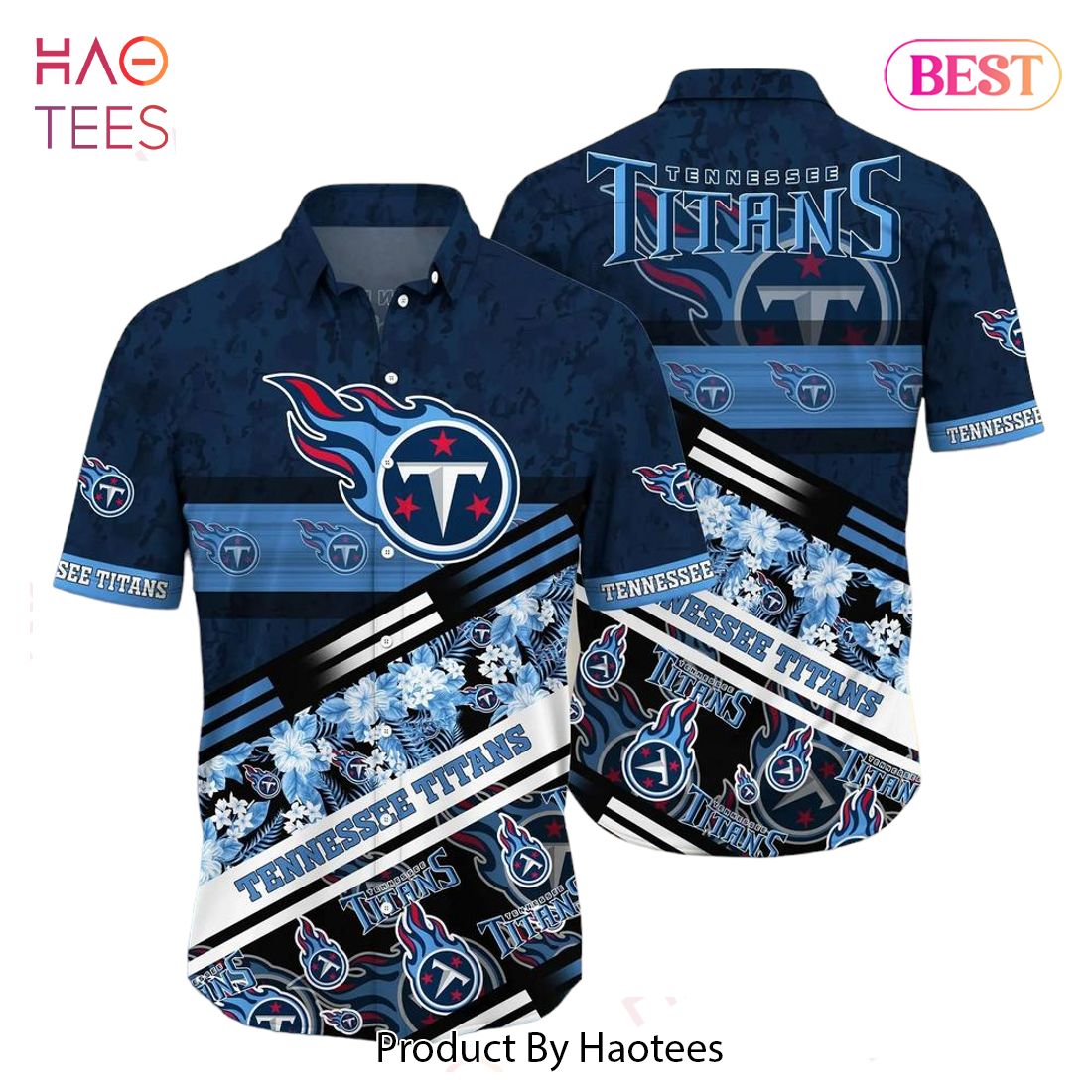 Tennessee Titans NFL Hawaiian Shirt Tropical Pattern New Trend