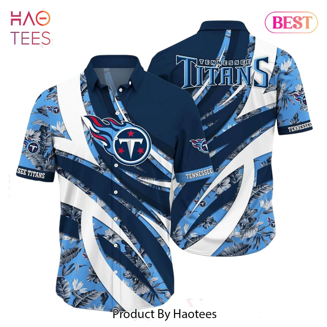 BEST Tennessee Titans NFL Hawaiian Shirt Tropical Pattern New Trend Summer For Sports Football Fans Hot Trend 2023 BEST Tennessee Titans NFL Hawaiian Shirt Tropical Pattern New Trend Summer For Sports Football Fans Hot Trend 2023