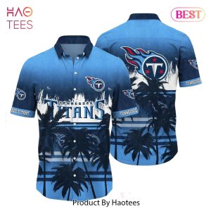 BEST Tennessee Titans NFL Summer Hawaiian Shirt Tropical Pattern Graphic For Sports Enthusiast Hot Trend 2023