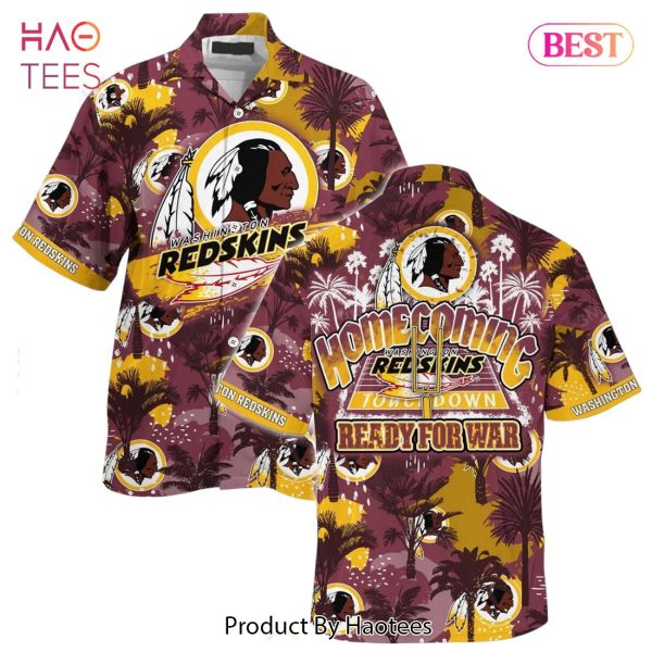 BEST Washington Redskins NFL Beach Shirt For Sports Fans This Summer Hawaiian Shirt Hot Trend 2023